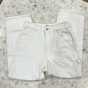 Hudson LA White Carpenter Jeans